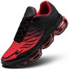 Men's Air Running Shoes Non Slip Workout Casual Sport Shoes for Men Basketball Sneakers Fashion Tennis Sport Fitness Cross Trainers - Red