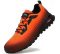 Men's Trail Running Shoes Fashion Walking Hiking Sneakers for Men Tennis Cross Training Shoe Outdoor Snearker Mens Casual Workout Footwear - Orange