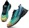 Men's Trail Running Shoes Fashion Walking Hiking Sneakers for Men Tennis Cross Training Shoe Outdoor Snearker Mens Casual Workout Footwear - Tie Dye